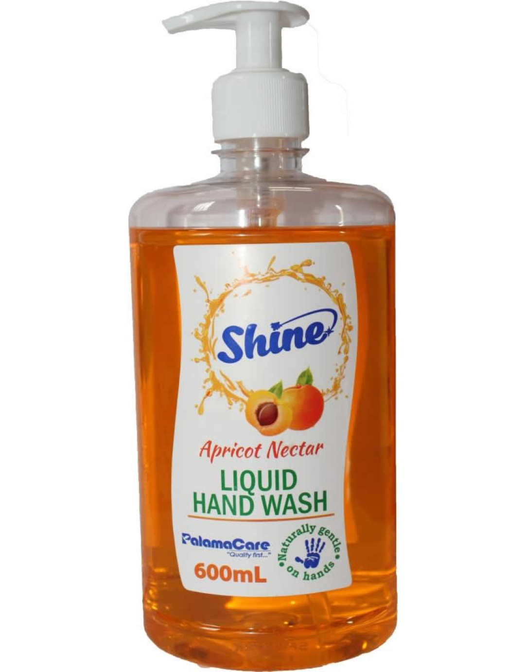 SHINE HAND WASH APRICOT NECTAR 600ML